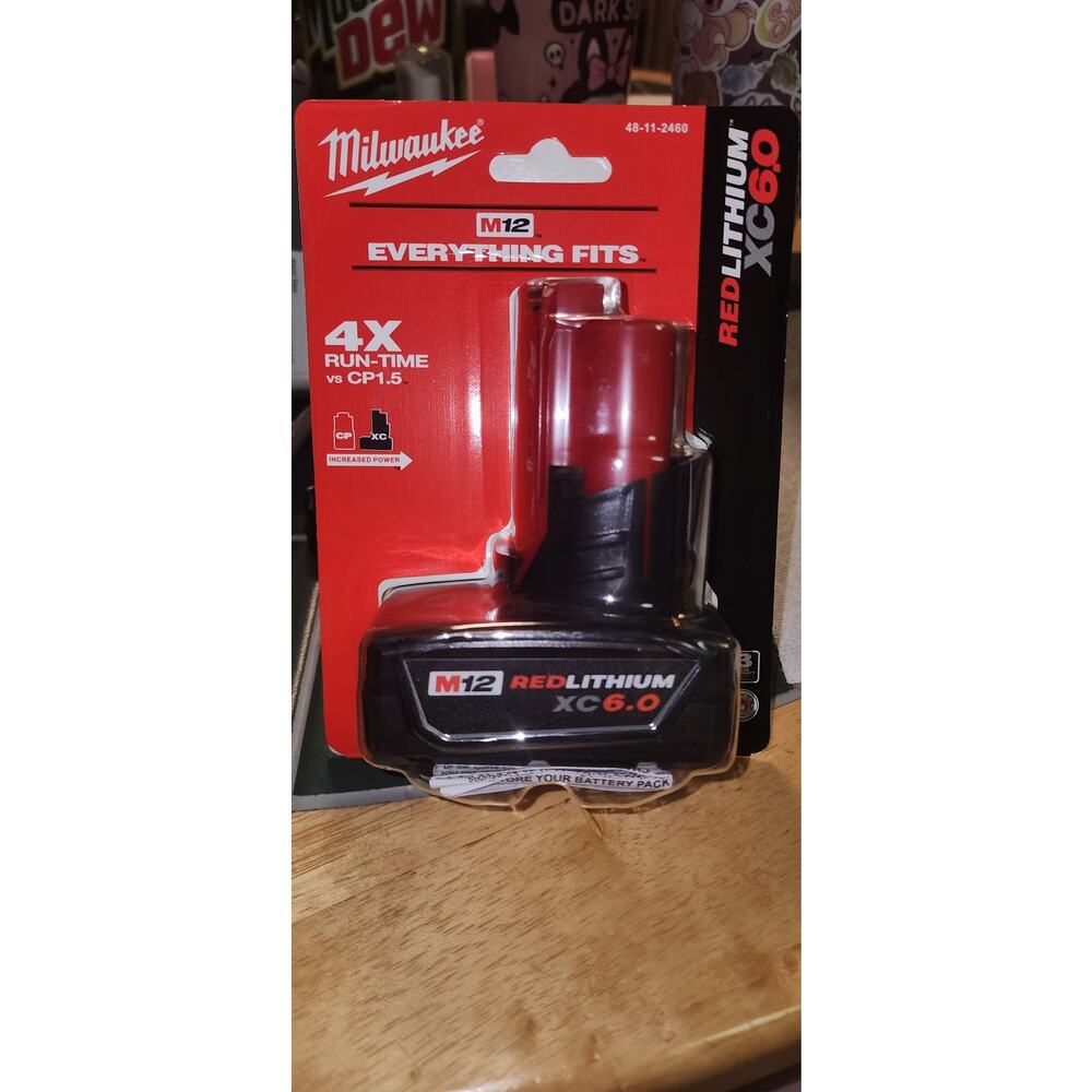 Milwaukee Red Lithium XC6.0